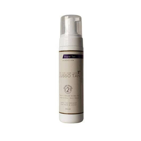 Lusso Tan Rapid Tan Mousse 200Ml