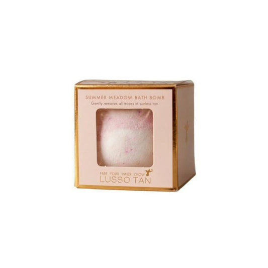 Lusso Tan Summer Meadow Tan Removing Bath Bomb 179G