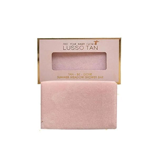 Lusso Tan Summer Meadow -Tan Removing Shower Bar 100G