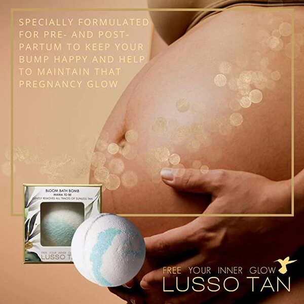 Lusso Tan Bloom Mama Tan Removing Bath Bomb 179G