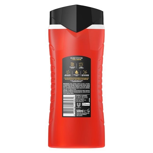Lynx Bodywash Shower Gel Fresh Recharge 500Ml