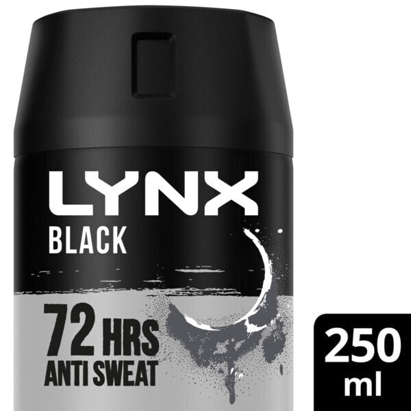 Lynx Xxl Black 72Hour Anti-Perspirant Deodorant Spray 250 Ml