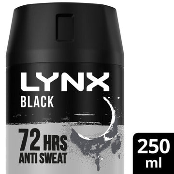Lynx Xxl Black 72Hour Anti-Perspirant Deodorant Spray 250 Ml