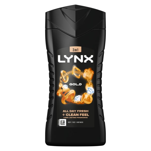 Lynx Bodywash Shower Gel Gold 225Ml