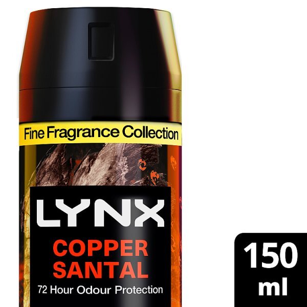 Lynx Fine Fragrance Premium Bodyspray Copper Santal 150Ml