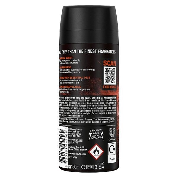 Lynx Fine Fragrance Premium Bodyspray Copper Santal 150Ml