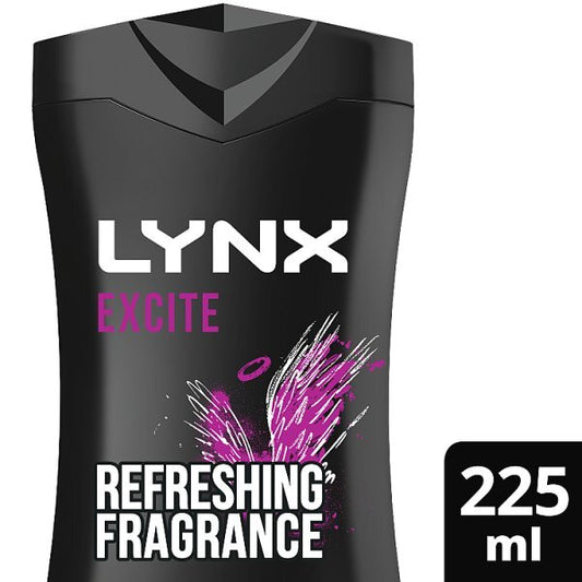 Lynx Bodywash Shower Gel Excite 225Ml