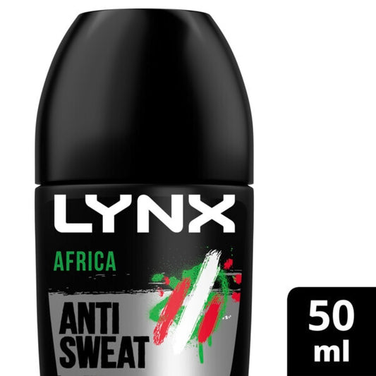 Lynx Antipersiprant Deodorant Roll On Africa 50Ml