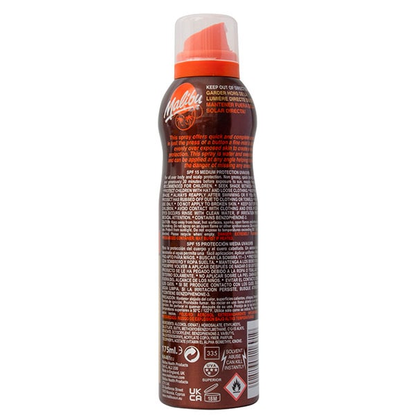 Malibu Aerosol Dry Oil Spf15