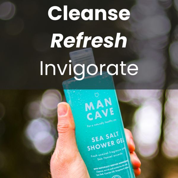 Mancave Sea Salt Shower Gel 500Ml
