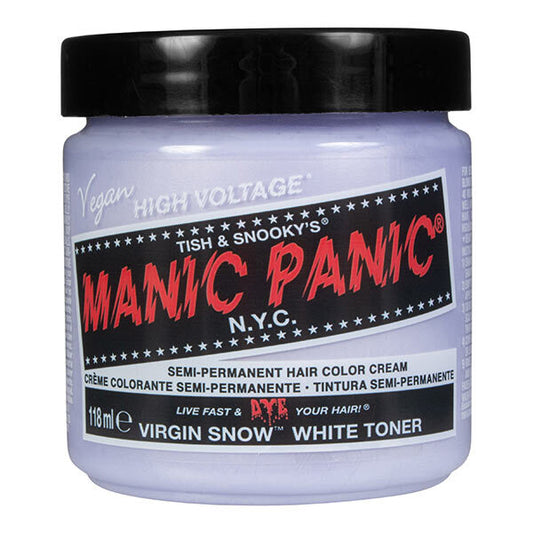 Manic Panic High Voltage Hair Dye Virgin Snow Toner 118Ml