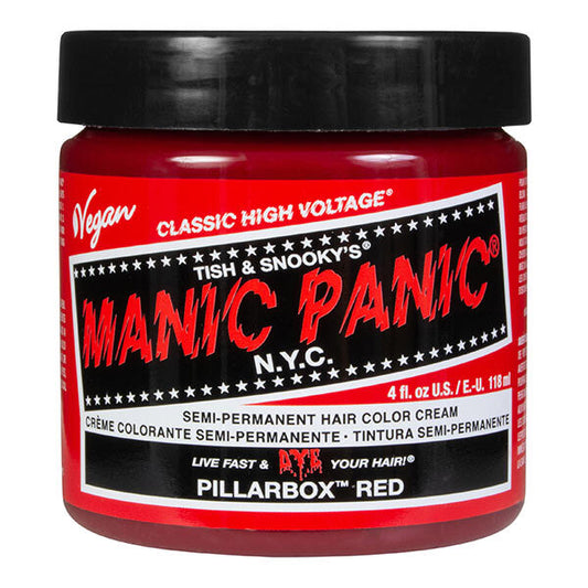 Manic Panic High Voltage Hair Dye Pillarbox Red 118Ml