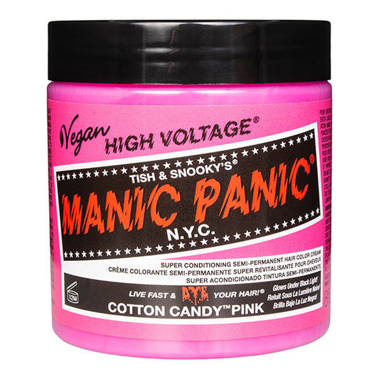 Manic Panic High Voltage Hair Dye Cotton Candy Pink 237Ml