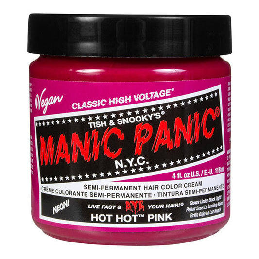 Manic Panic High Voltage Hair Dye Hot Hot Pink 118Ml
