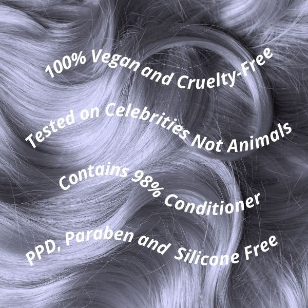 Manic Panic High Voltage Hair Dye Blue Steel Silver 118Ml