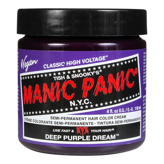 Manic Panic High Voltage Hair Dye Deep Purple Dream 118Ml
