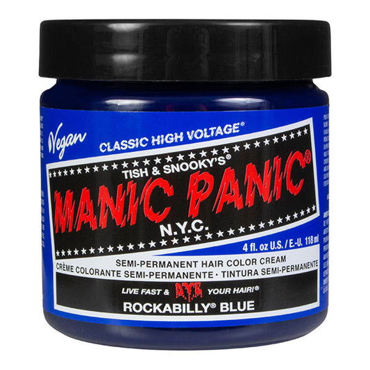 Manic Panic High Voltage Hair Dye Rockabilly Blue 118Ml