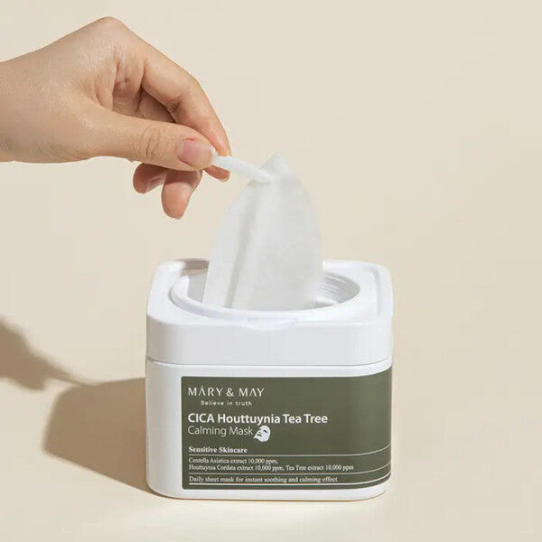 Mary & May Cica Houttuynia Cordata Tea Tree Calming Mask