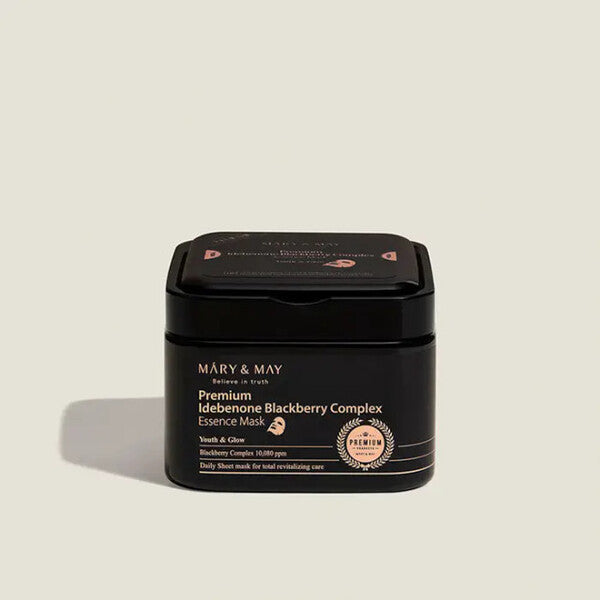 Mary & May Idebenone + Blackberry Complex Essence Mask