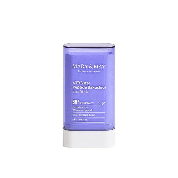 Mary & May Vegan Peptide Bakuchiol Sun Stick Spf50+ 18G