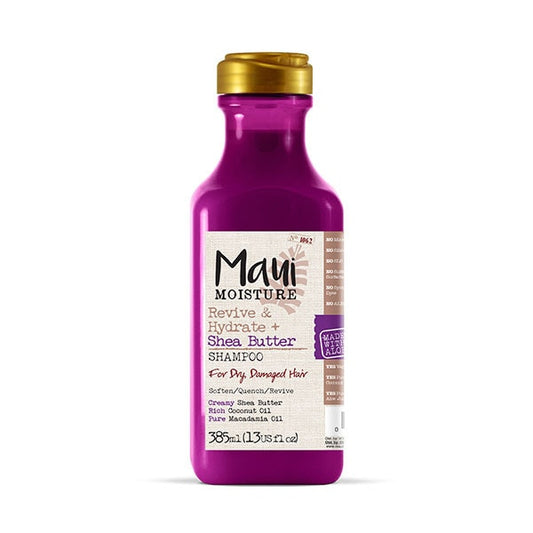 Maui Moisture Revive & Hydrate+ Shea Butter Shampoo 385Ml