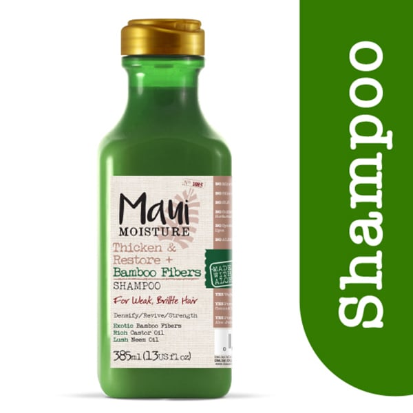 Maui Moisture Thicken & Restore+ Bamboo Fiber Shampoo 385Ml
