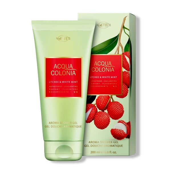 4711 Acqua Colonia Lychee White Mint Aroma Shower Gel 200Ml
