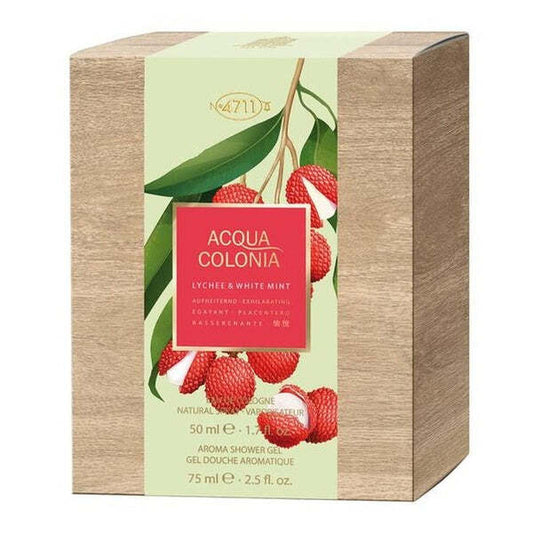 4711 Acqua Colonia Lychee & White Mint Gift Set Edc
