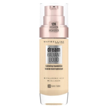 Maybelline Dream Radiant Liquid Foundation 30 Sand 30Ml