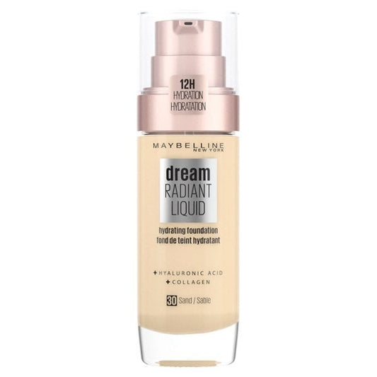 Maybelline Dream Radiant Liquid Foundation 30 Sand 30Ml