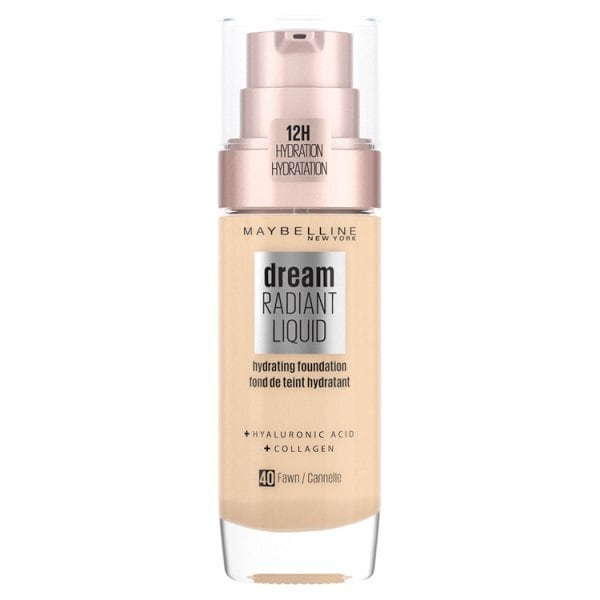 Maybelline Dream Radiant Liquid Foundation 40 Fawn 30Ml