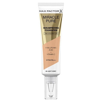 Max Factor Miracle Pure Foundation 40 Light Ivory