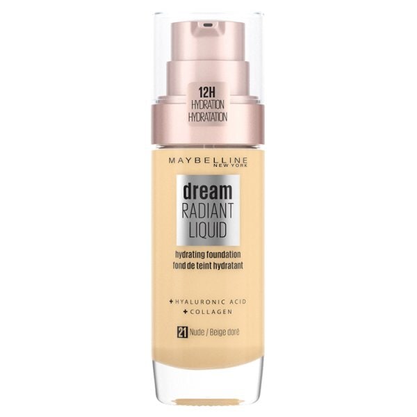 Maybelline Dream Radiant Liquid Foundation 21 Nude 30Ml