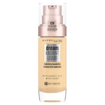 Maybelline Dream Radiant Liquid Foundation 21 Nude 30Ml