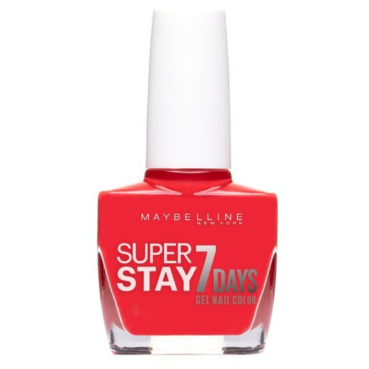 Maybelline Forever Strong Gel 490 Hot Salsa Nail Polish 10Ml