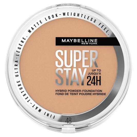 Maybelline Superstay 24H Hybrid Powder Foundation, 48