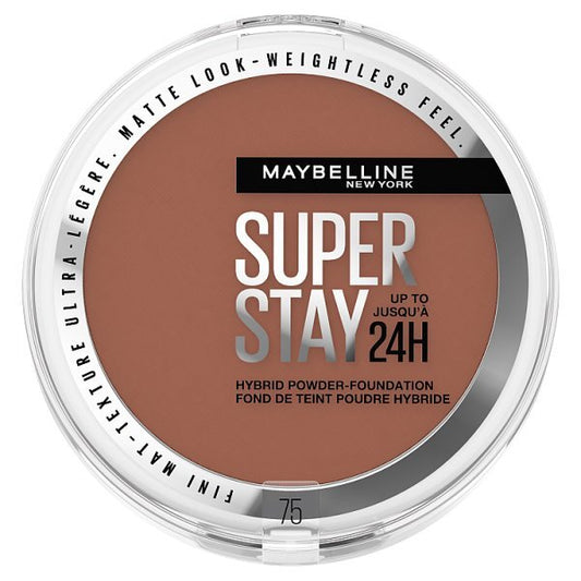 Maybelline Superstay 24H Hybrid Powder Foundation, 75