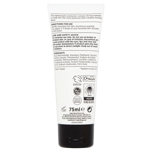 Me+ Niacinamide Moisturiser 75Ml