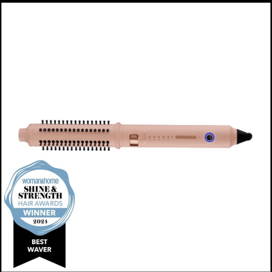 Md Wave Retractable Hot Brush Curler Blush