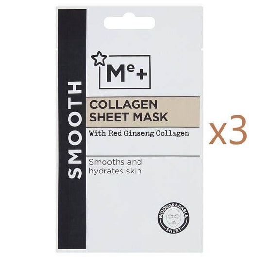 Me+ Collagen Sheet Mask X3 Bundle