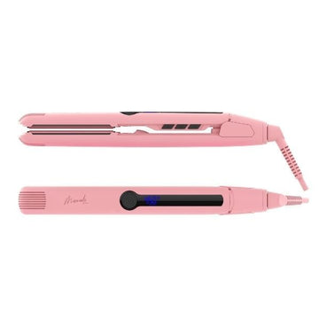Mermade Hair Straightener 28Mm Pink - Straighten Or Curl