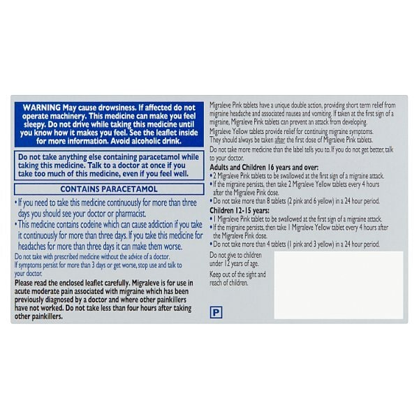 Migraleve Complete Migraine Relief Tablets 24S