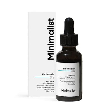 Minimalist 5% Niacinamide Face Serum For Clear, Glowing Skin