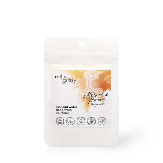 Milly&Sissy Zero Waste Hand Wash Honey & Almond Refill 40G