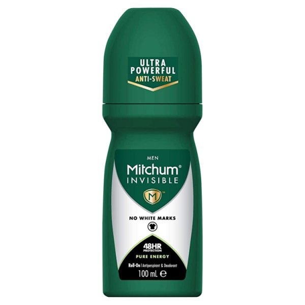 Mitchum Male Invisible Pure Energy Roll On 100Ml