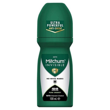 Mitchum Male Invisible Pure Energy Roll On 100Ml