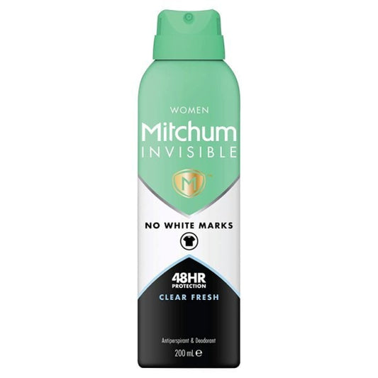 Mitchum Women Invisible Clear Fresh Aerosol 200Ml