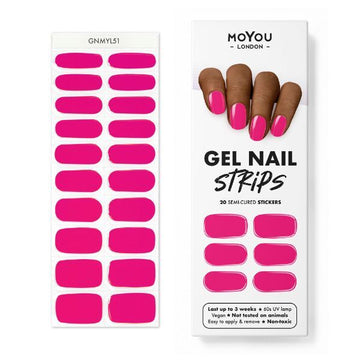 Moyou-London Gel Nail Strip - Cosmo