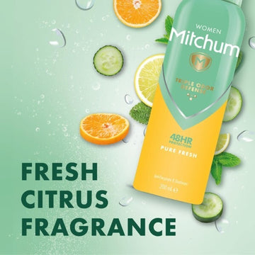 Mitchum Pure Fresh Anti-Perspirant Deodorant 200Ml