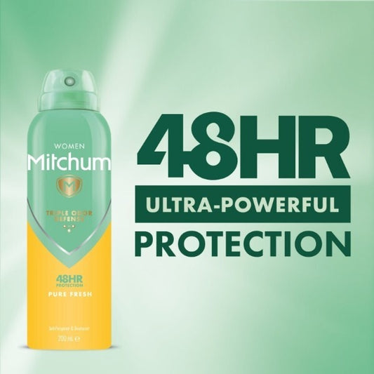 Mitchum Pure Fresh Anti-Perspirant Deodorant 200Ml